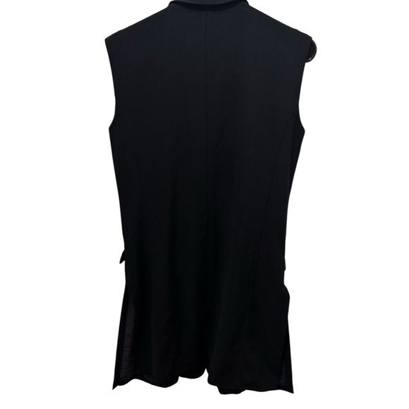 Marissa Web Black Sleeveless Blazer Vest Size Small - Picture 3 of 4